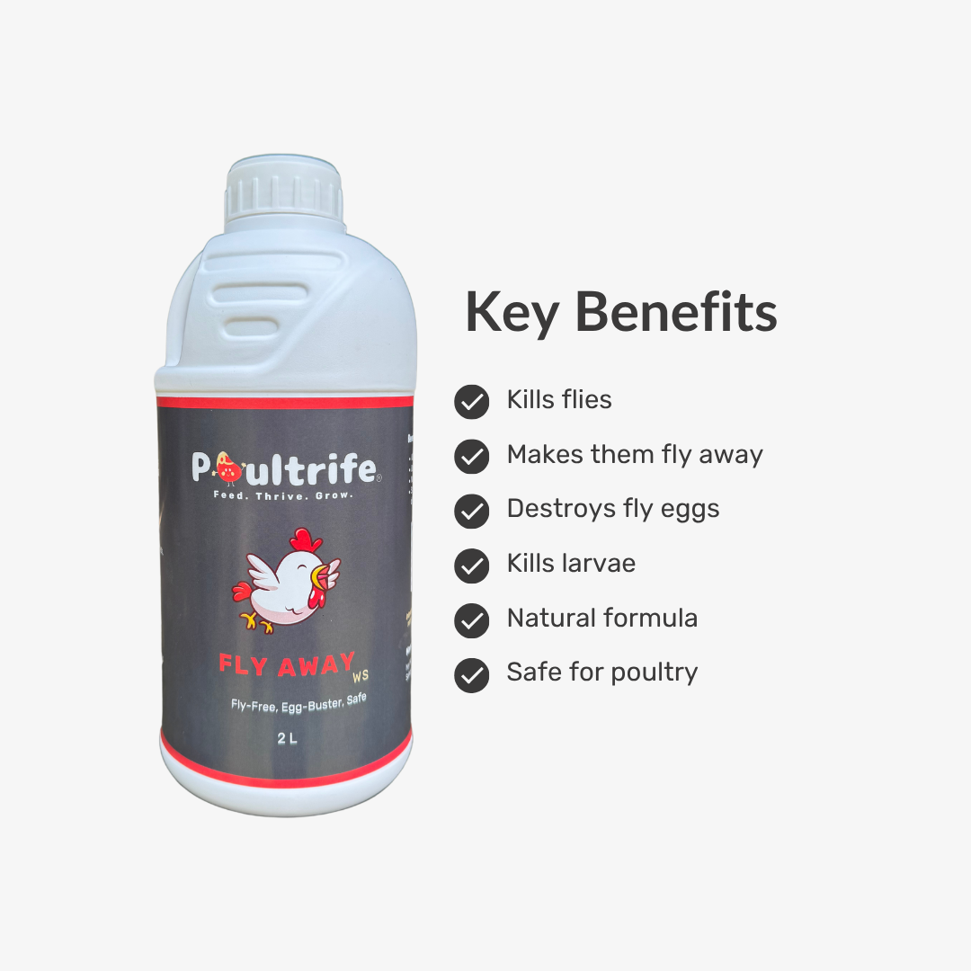 Fly Away WS – Natural Fly Repellent for Poultry