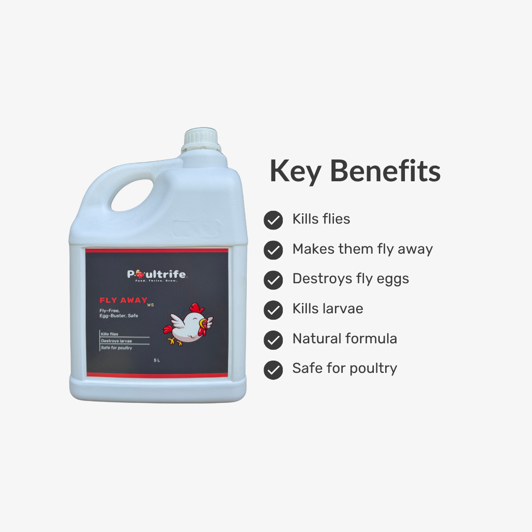 Fly Away WS – Natural Fly Repellent for Poultry